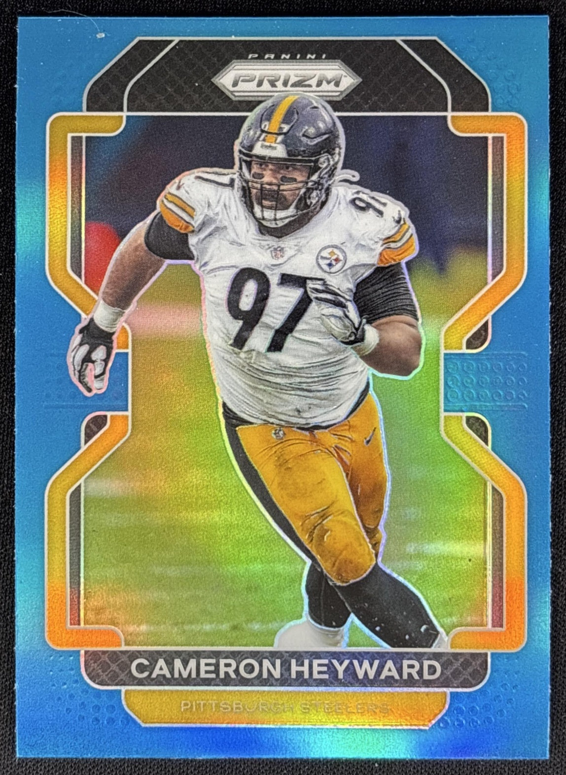 Cameron Heyward 2021 Panini Prizm Light Blue Steelers Sports Trading Cards