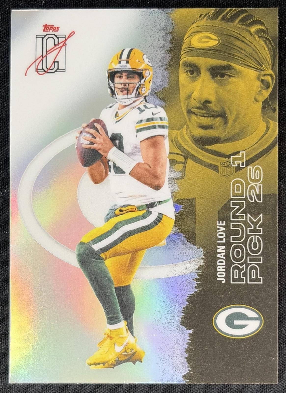 Jordan Love 2025 Topps Signature Class Chrome Veteran White Refractor Packers