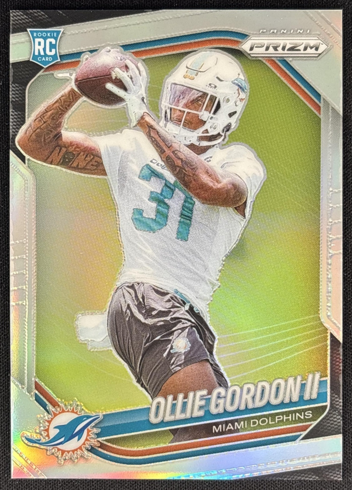 Ollie Gordon II 2025 Panini Prizm Silver Dolphins