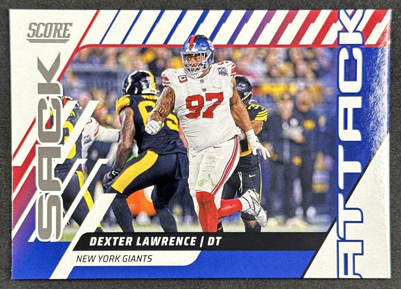 Dexter Lawrence 2025 Panini Score Sack Attack Giants