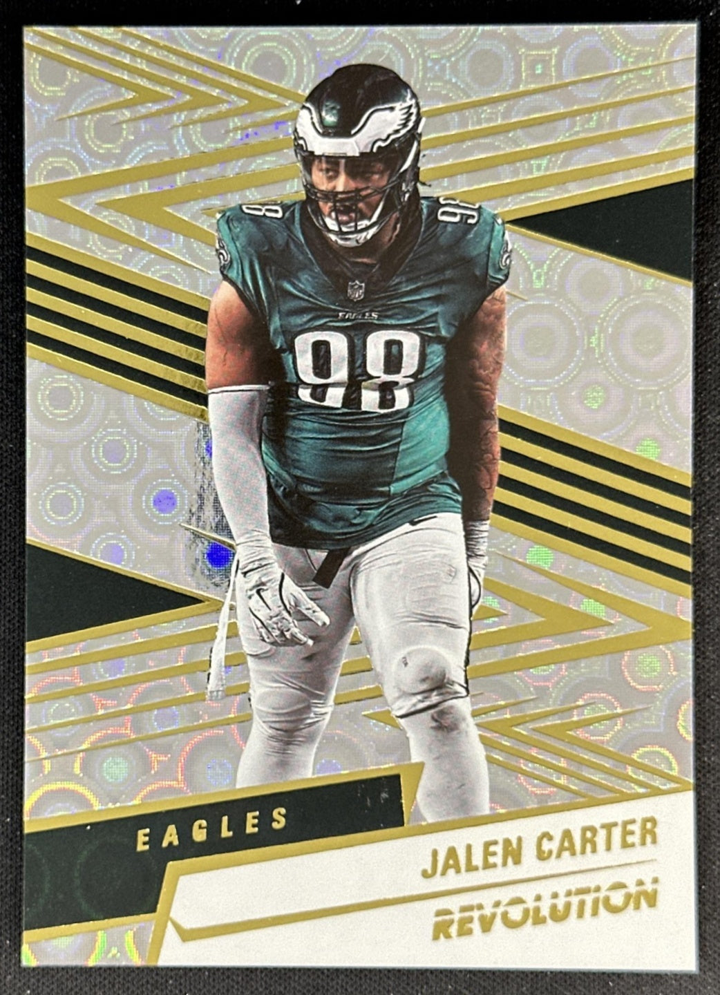 Jalen Carter 2025 Panini Revolution Groove Eagles