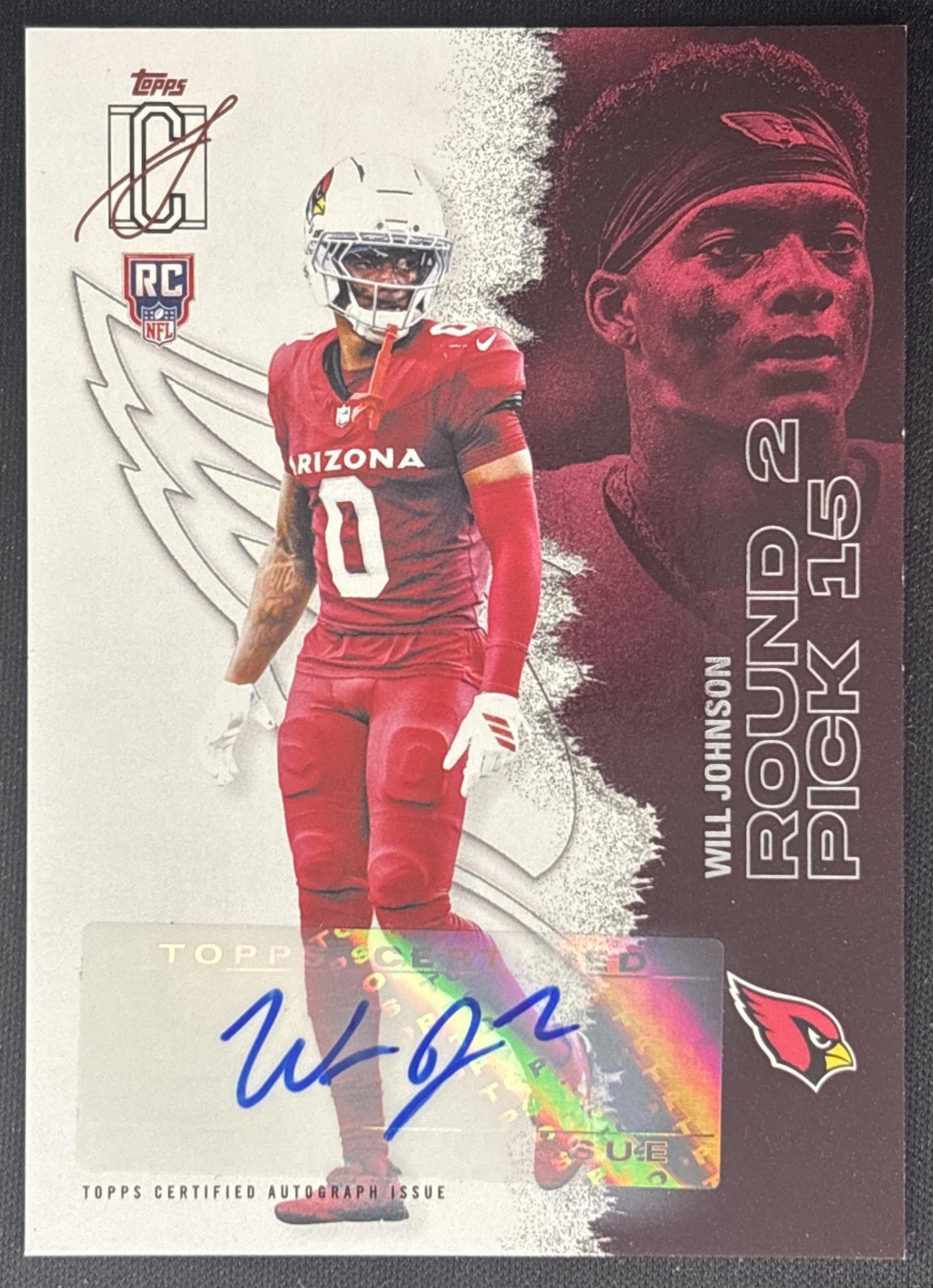 Will Johnson 2025 Topps Signature Class Rookie Auto Cardinals Sports Trading Cards