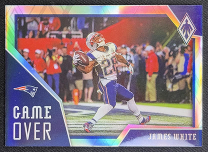 James White 2020 Panini Phoenix Game Over Patriots