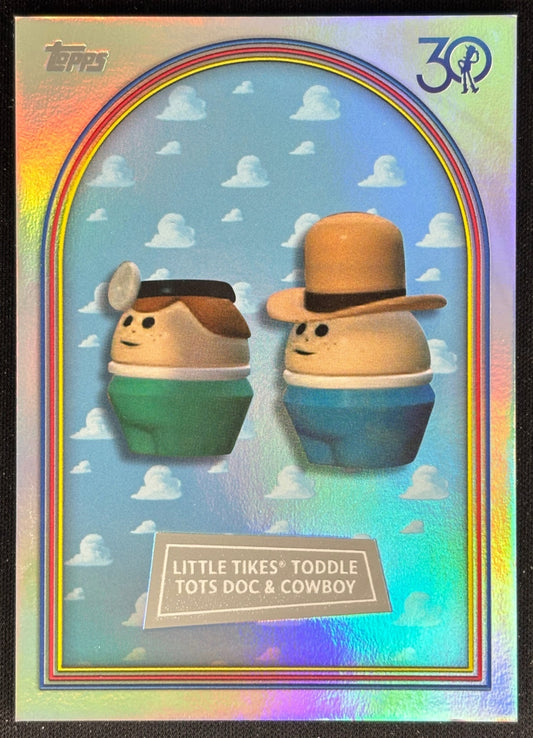 Little Tikes Toddle Tots Doc & Cowboy 2025 Pixar Crystal 30 Years of Toy Story Non-Sports Trading Cards