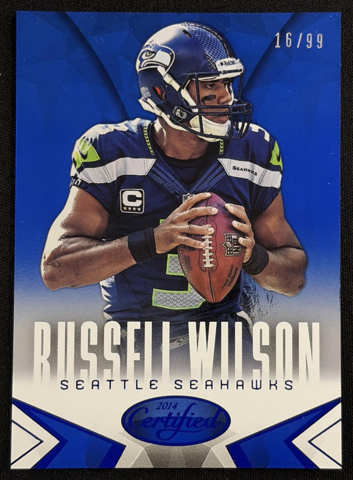 Russell Wilson 2014 Panini Certified Blue /99 Seahawks