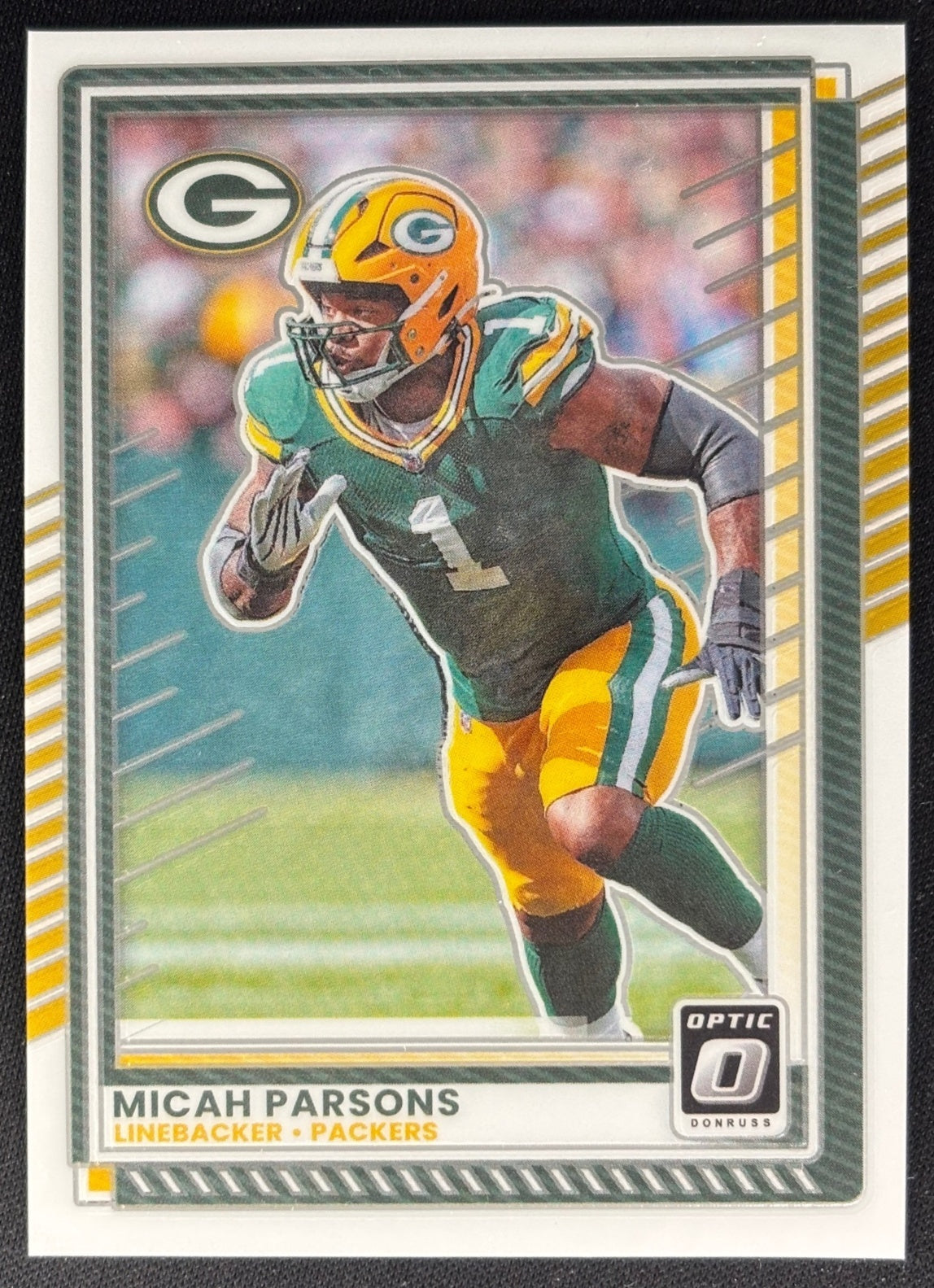 Micah Parsons 2025 Donruss Optic Packers Sports Trading Card