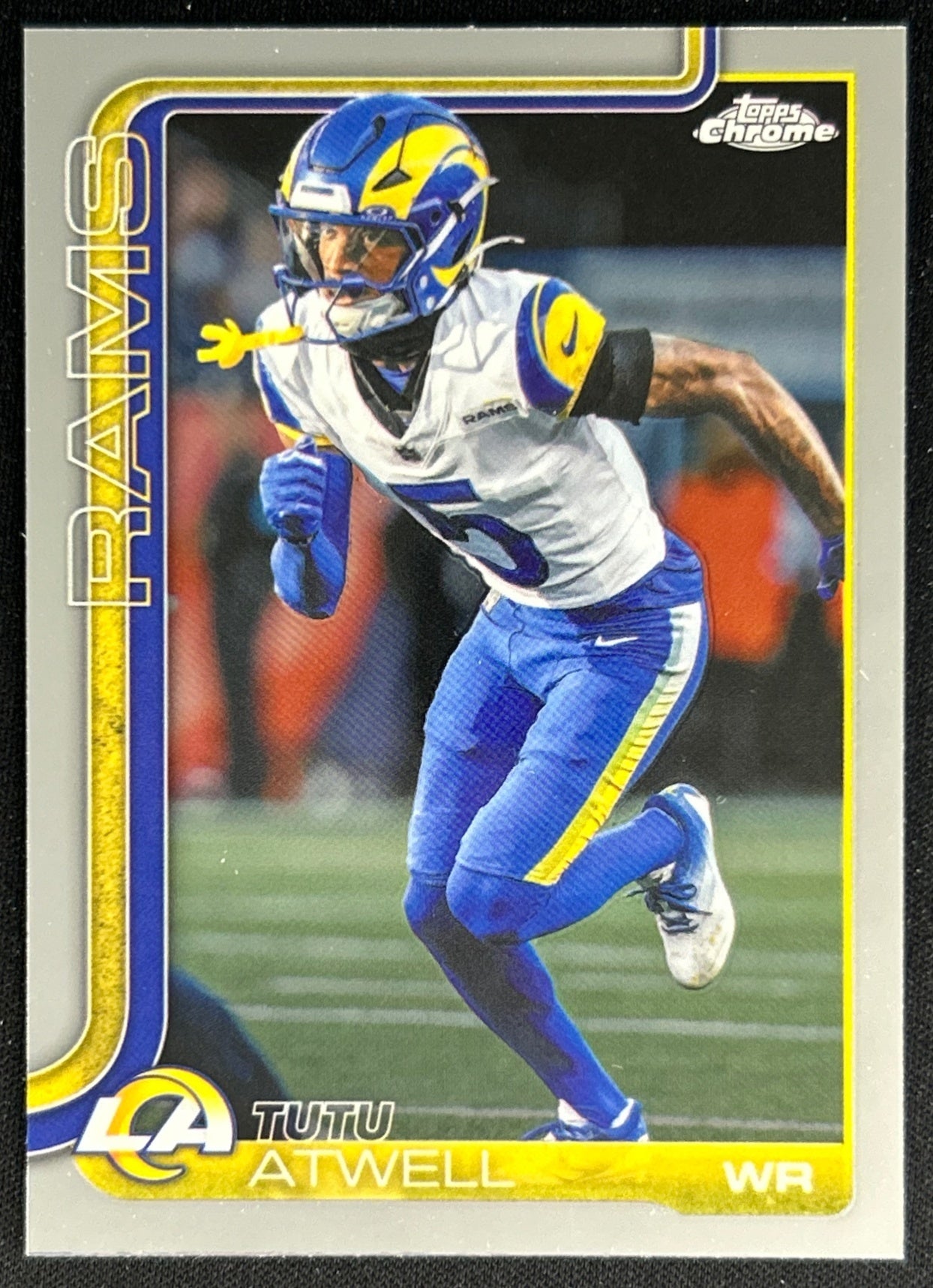 Tutu Atwell 2025 Topps Chrome Rams Default Title Sports Trading Cards