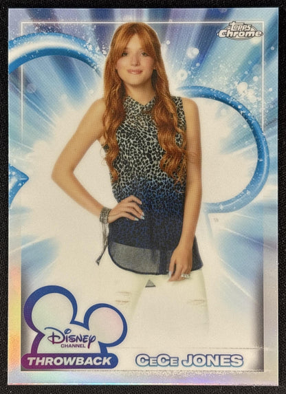 CeCe Jones 2026 Topps Chrome Disney Channel Shake It Up Front