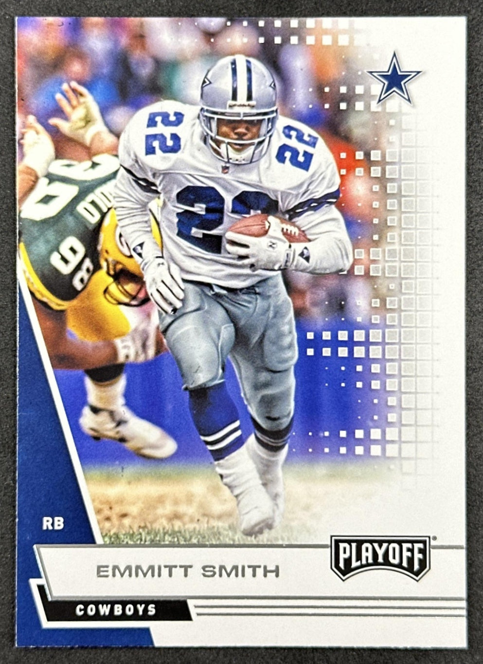 Emmitt Smith 2020 Panini Playoff Cowboys front sports trading card