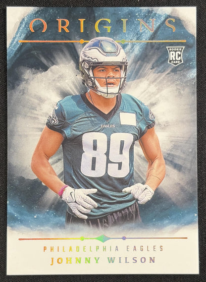 Johnny Wilson 2024 Panini Origins Rookies Eagles
