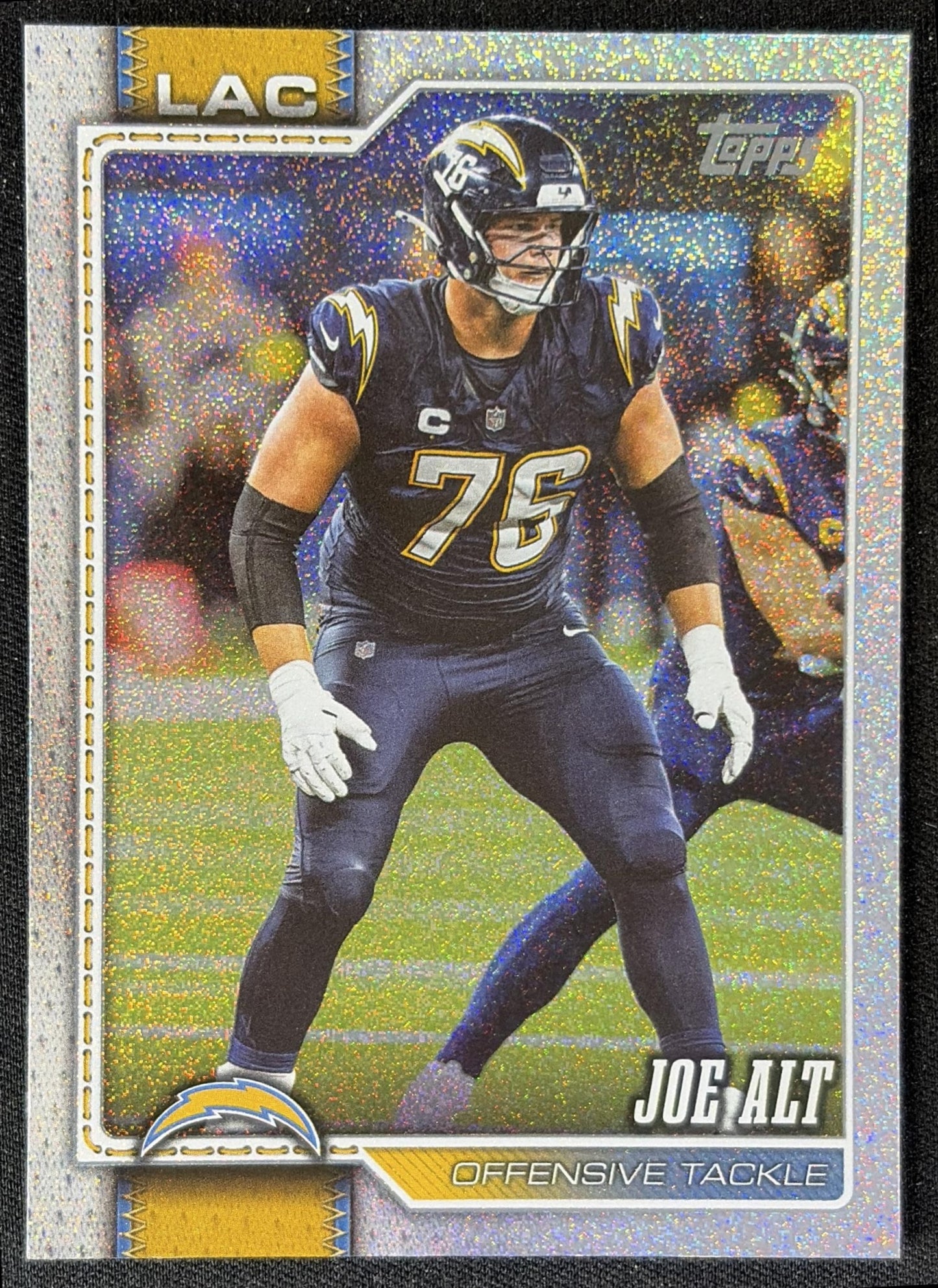 Joe Alt 2026 Topps Sandglitter Chargers front