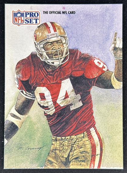 Charles Haley 1991 Pro Set 49ers front
