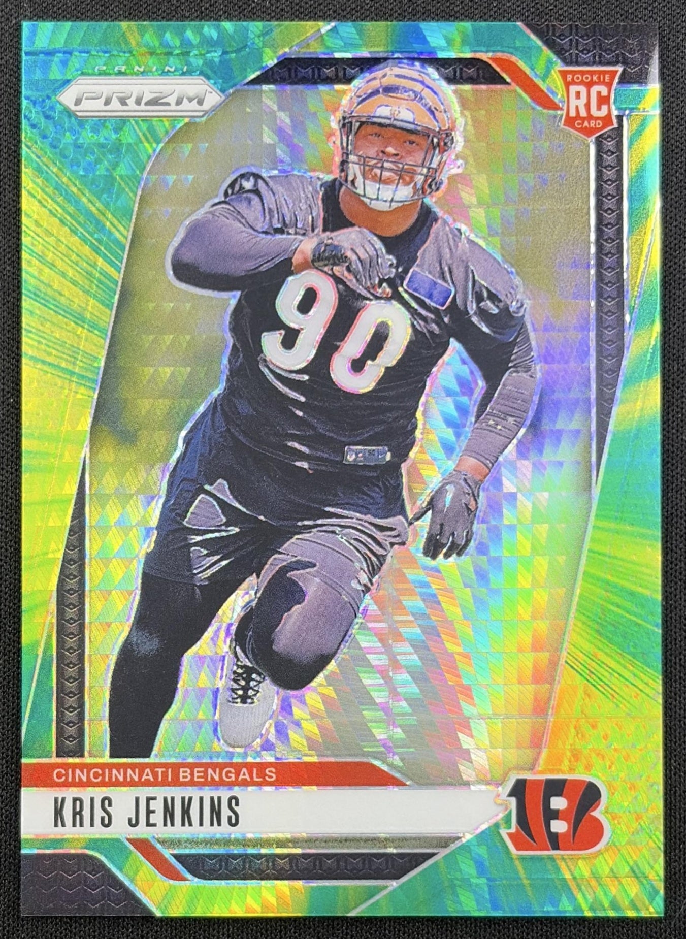 Kris Jenkins 2024 Panini Prizm Hyper /180 Bengals front