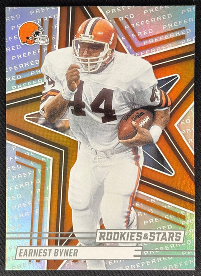 Earnest Byner 2025 Rookies & Stars Preferred Browns Sports Trading Card