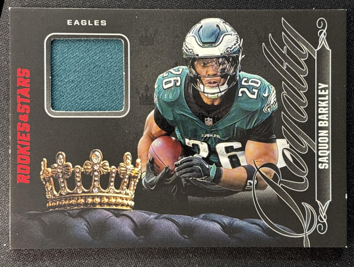 Saquon Barkley 2025 Panini Rookies & Stars Royalty Eagles front