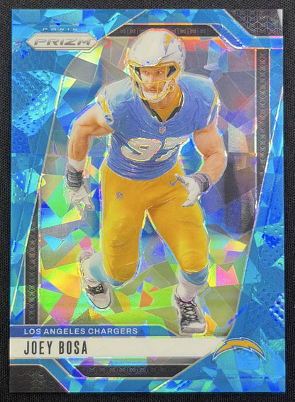 Joey Bosa 2024 Panini Prizm Blue Ice /99 Chargers