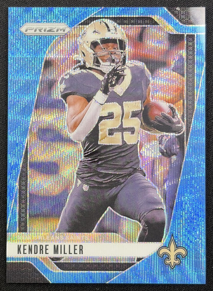 Kendre Miller 2024 Panini Prizm Blue Wave /230 Saints