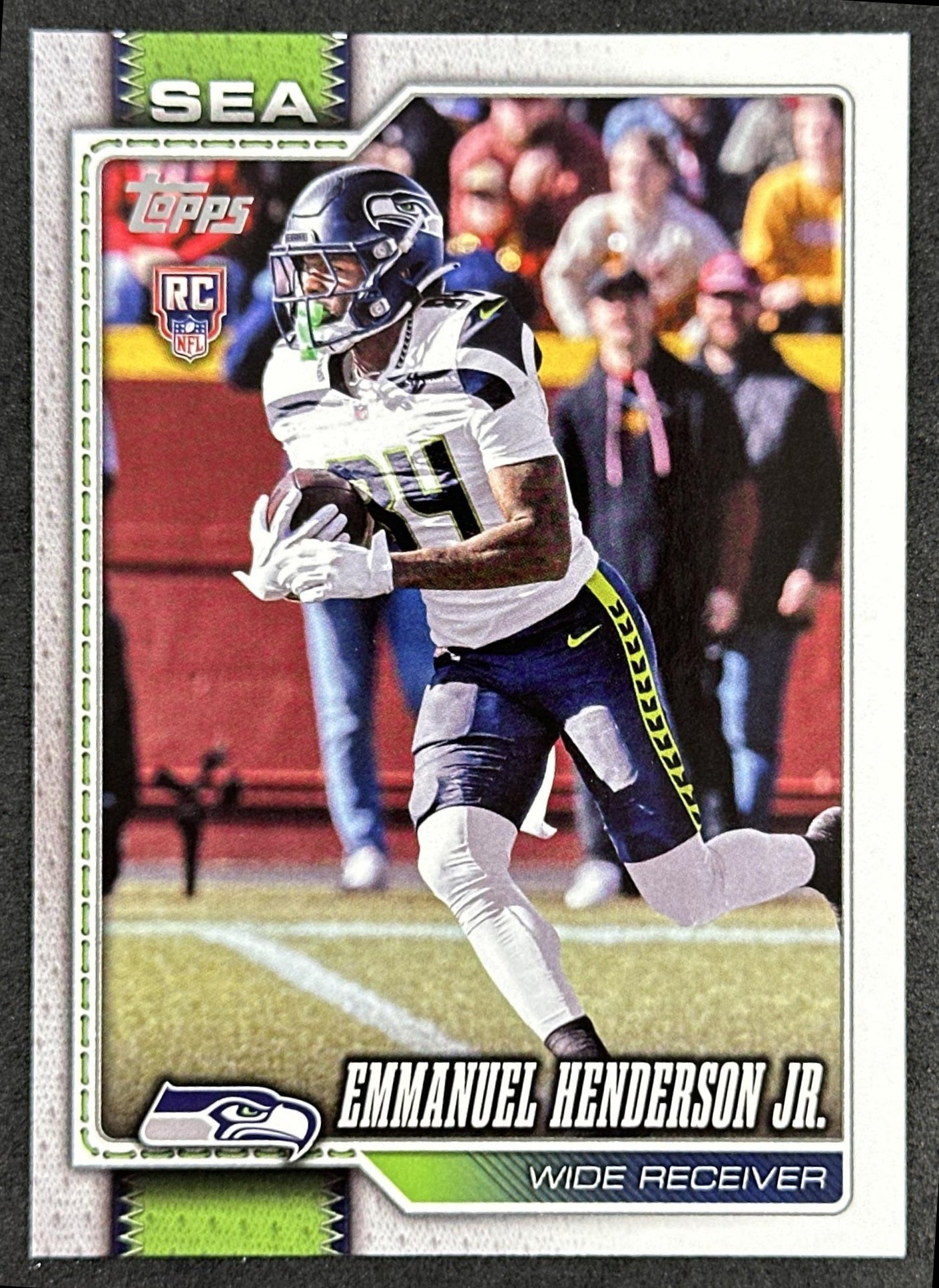 Emmanuel Henderson Jr. 2026 Topps Flagship Rookie Seahawks Sports Trading Cards