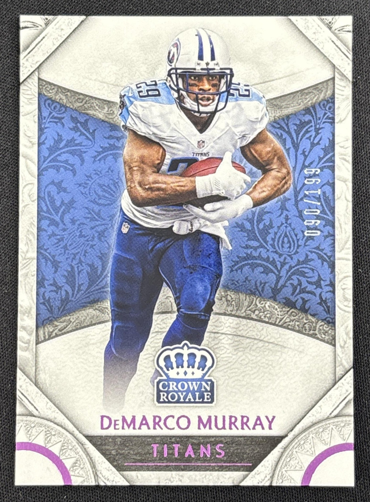 DeMarco Murray 2016 Panini Crown Royale Pink /199 Titans Sports Trading Card