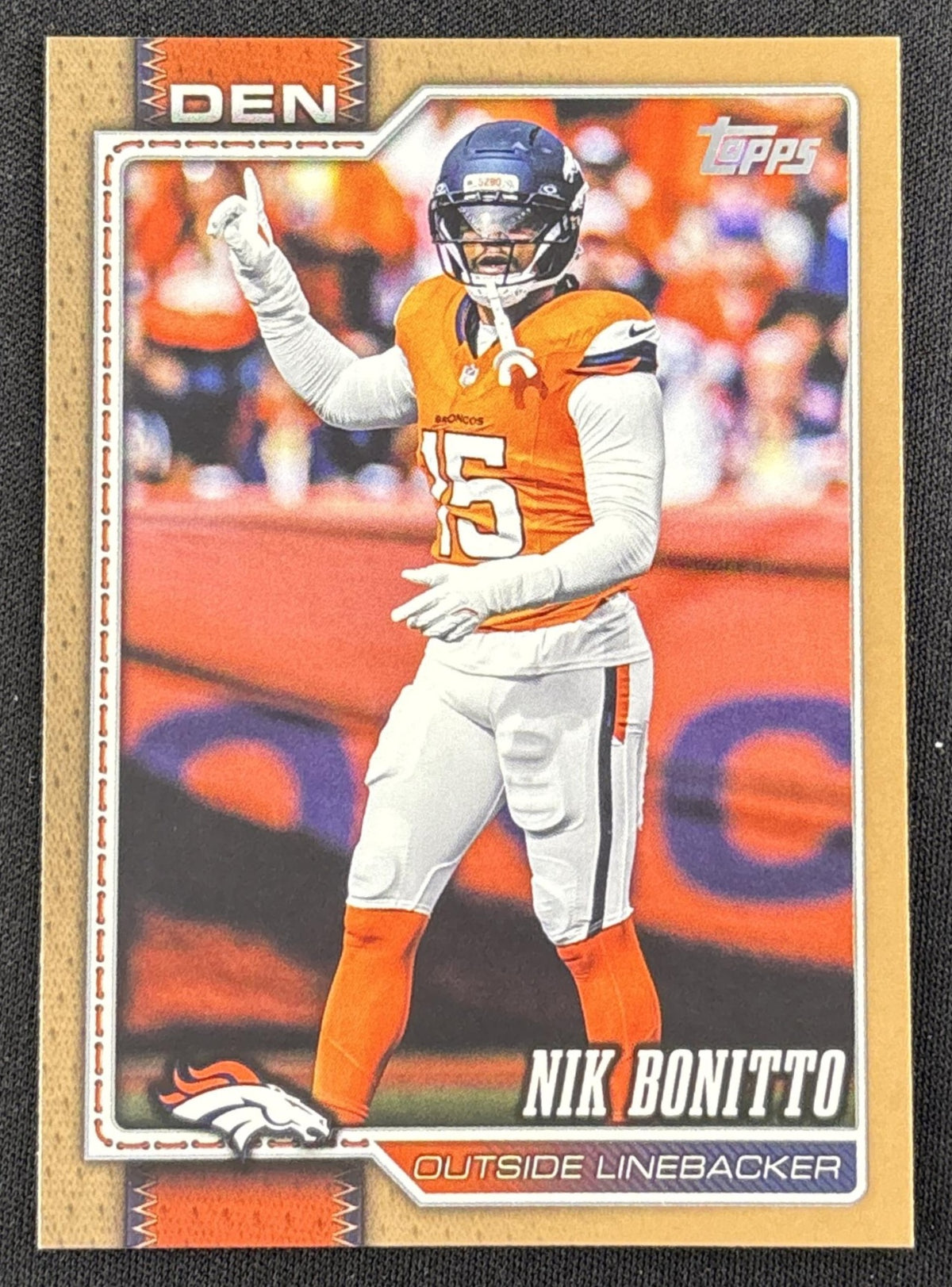 Nik Bonitto 2026 Topps Gold /2026 Broncos