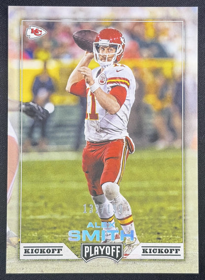 Alex Smith 2016 Panini Playoff Kickoff /199 Chiefs