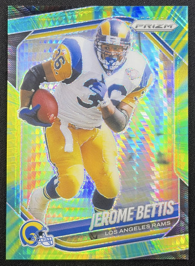 Jerome Bettis 2025 Panini Prizm Hyper /200 Rams Sports Trading Card