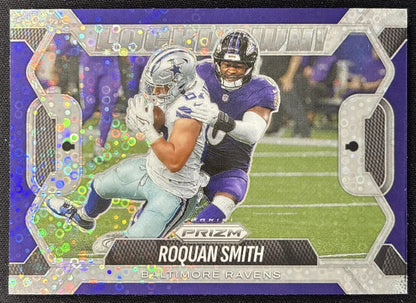 Roquan Smith 2025 Panini Prizm Lockdown No Huddle Ravens Sports Trading Cards