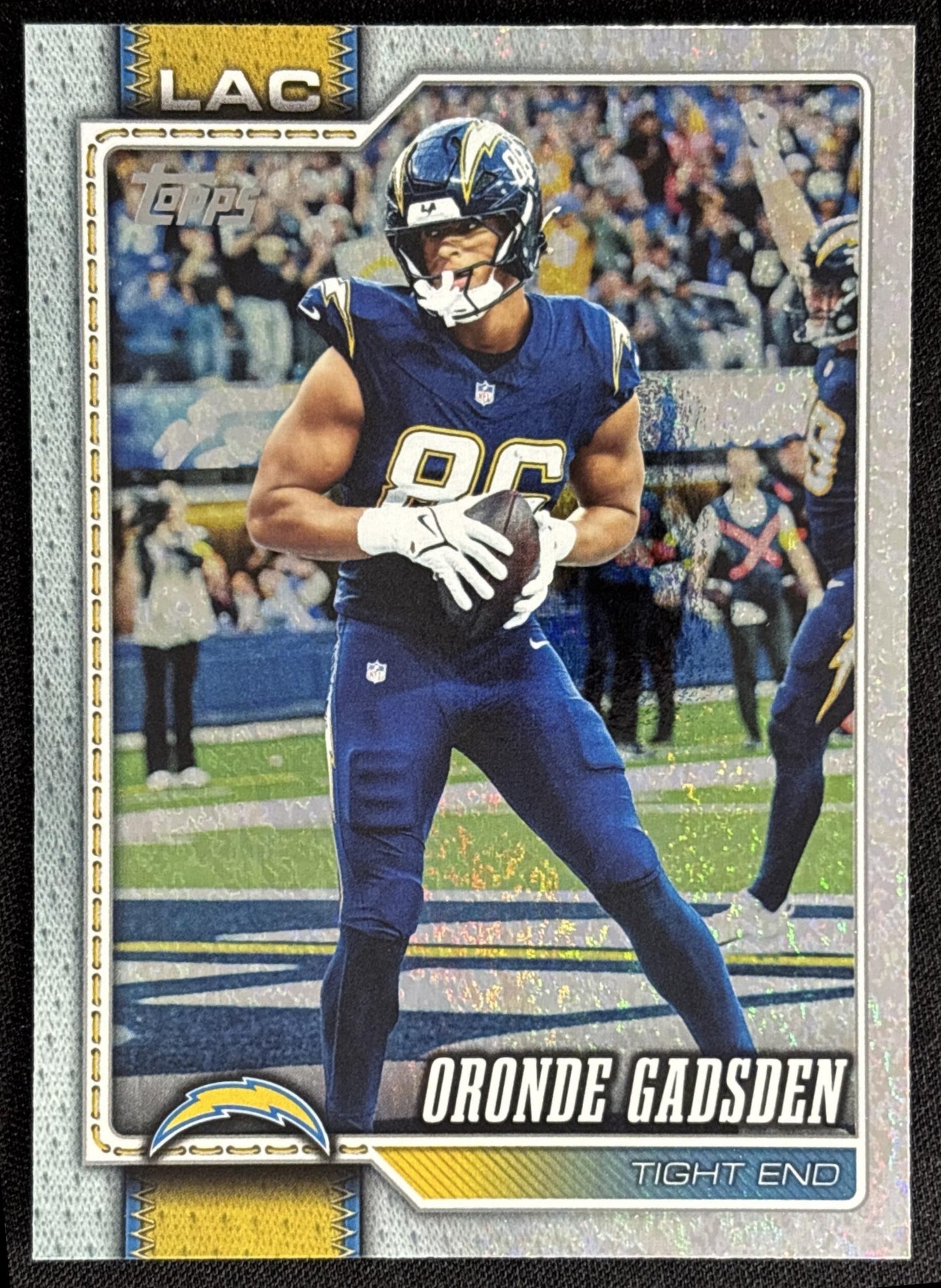 Oronde Gadsden 2026 Topps Sandglitter Chargers