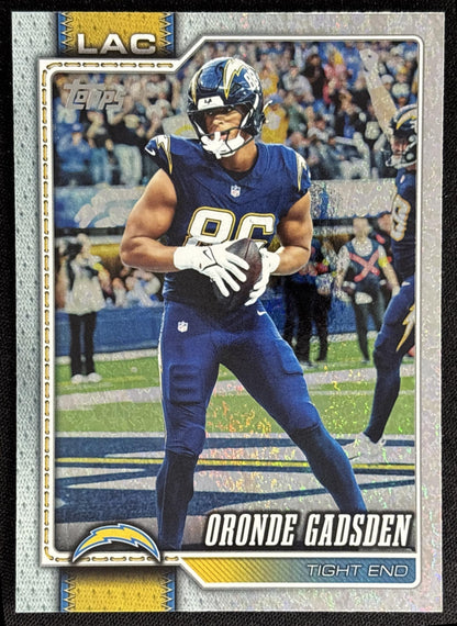 Oronde Gadsden 2026 Topps Sandglitter Chargers