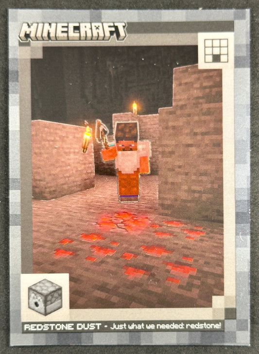Redstone Dust 2025 Panini Minecraft 15th Anniversary Cubic Sports Trading Cards