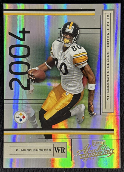 Plaxico Burress 2004 Playoff Absolute Memorabilia /1150 Steelers front