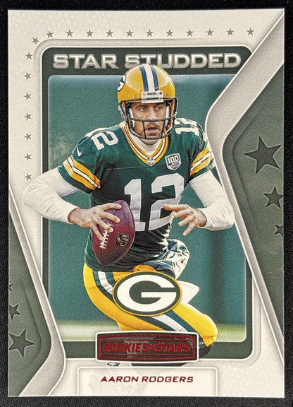 Aaron Rodgers 2019 Panini Rookies & Stars Star Studded Packers