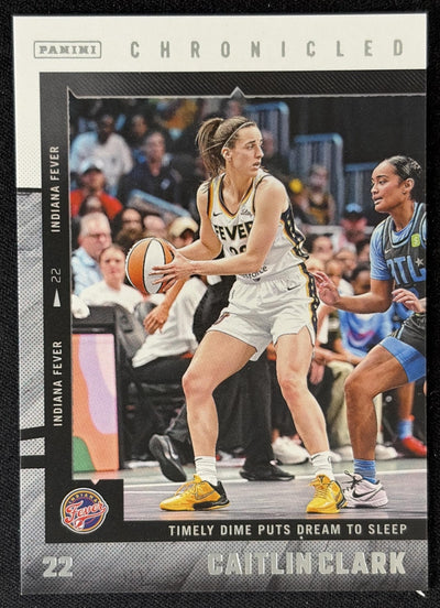 Caitlin Clark 2025 Panini Chronicled WNBA Fever 31 Sports Trading Card