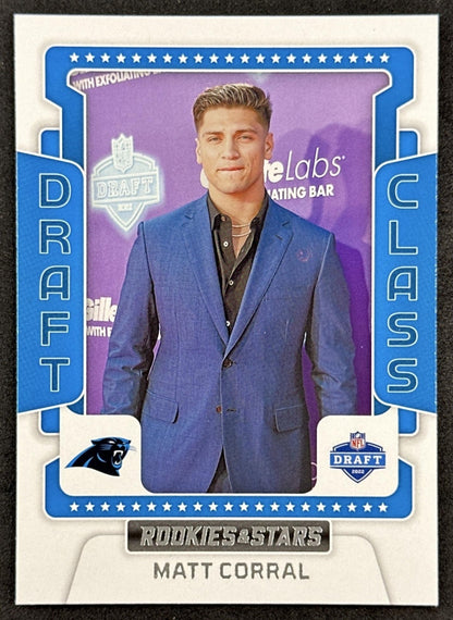 Matt Corral Draft Class 2022 Rookies & Stars Panthers Front