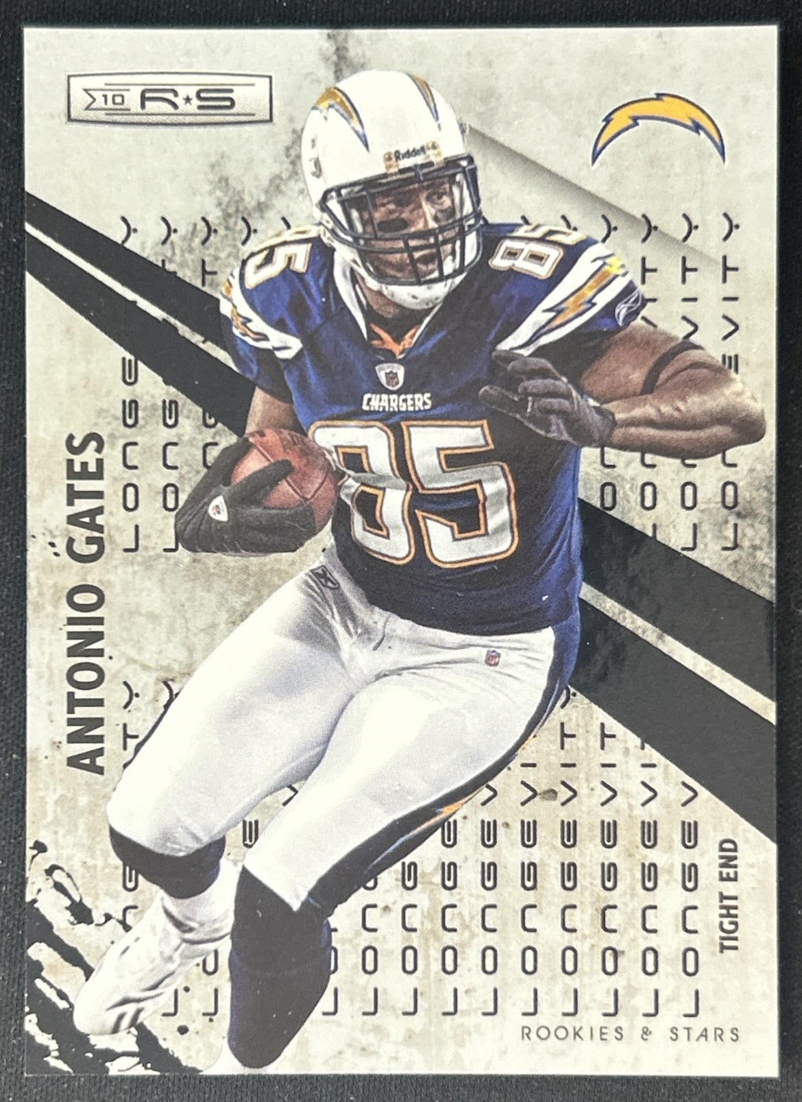 Antonio Gates 2010 Rookies & Stars Longevity Parallel Silver /249 Chargers front