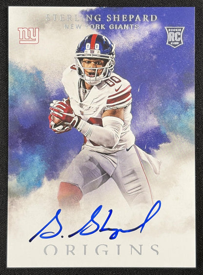 Sterling Shepard 2016 Panini Origins Auto Rookie Giants