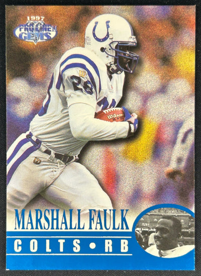 Marshall Faulk 1997 The Score Board Colts