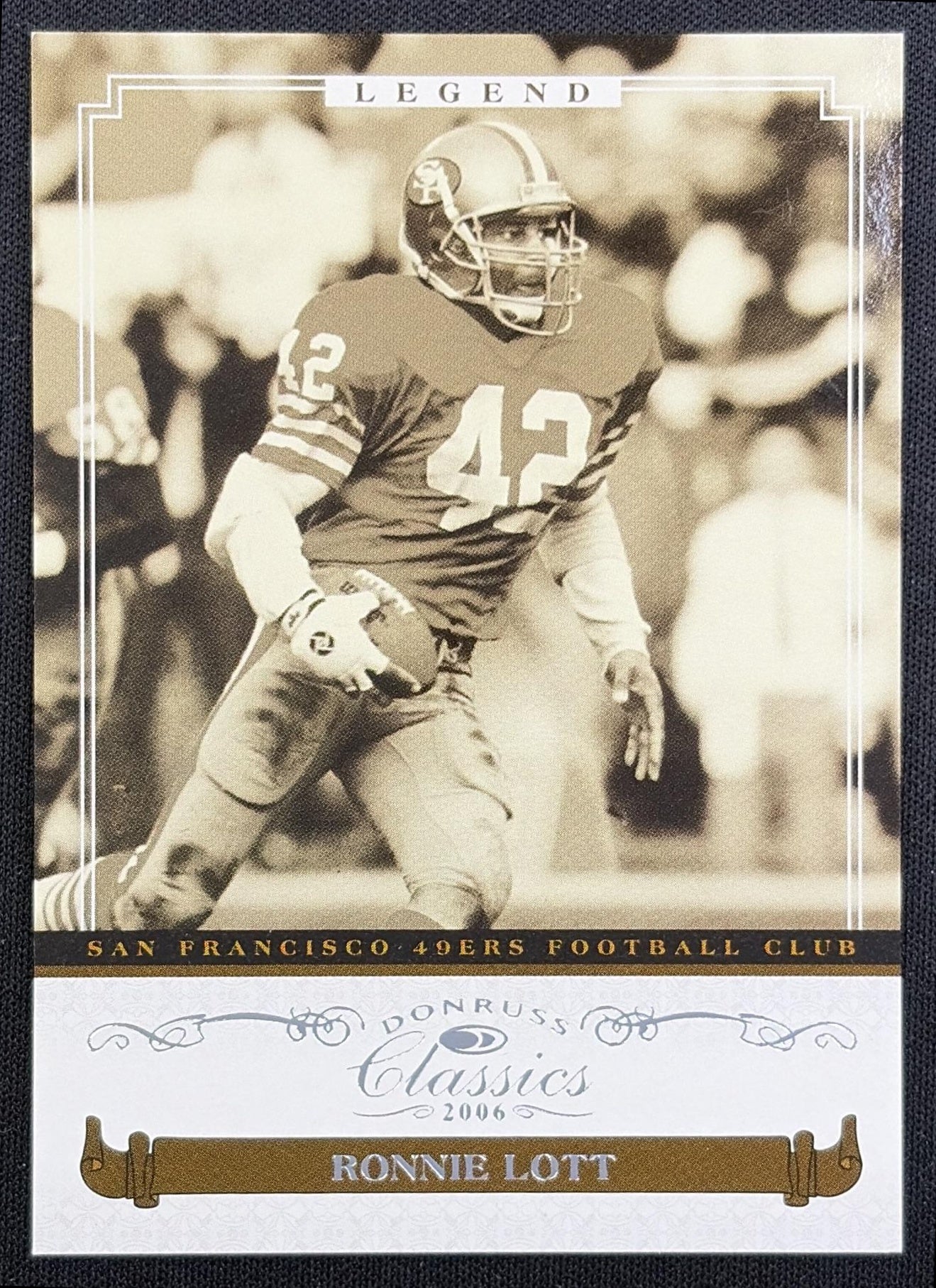 Ronnie Lott 2006 Donruss Classics /1000 49ers