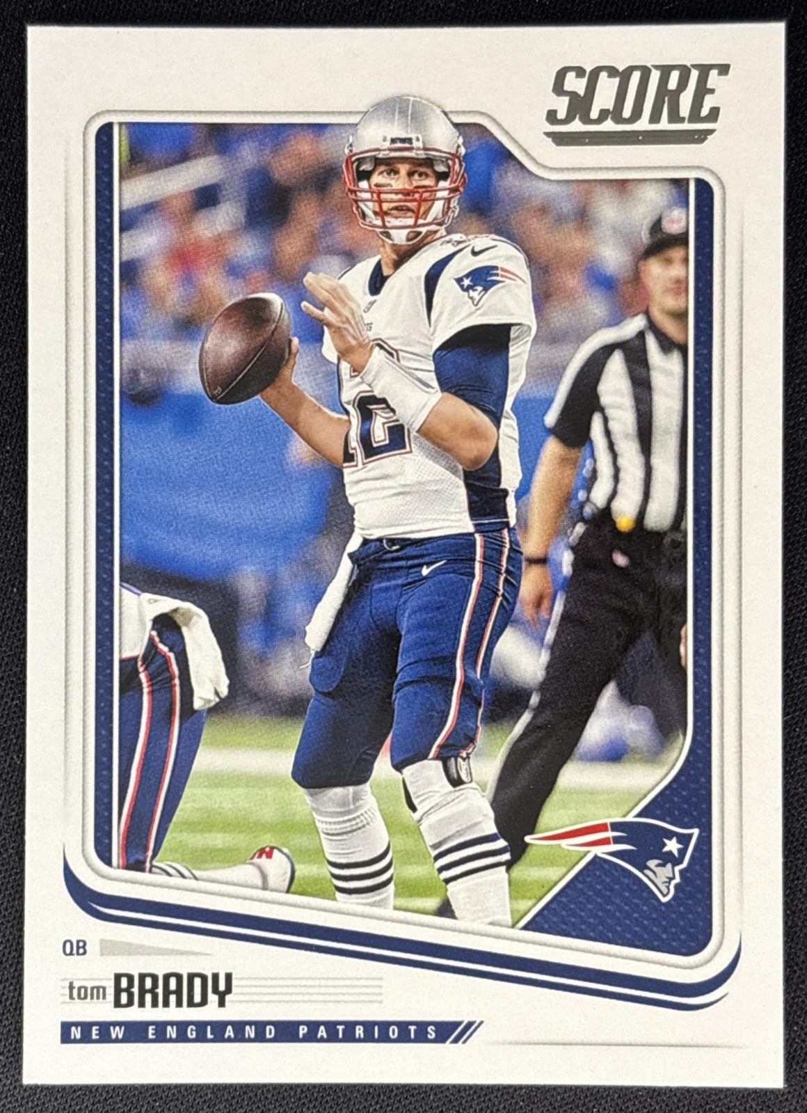 Tom Brady 2018 Panini Score Patriots Sports Trading Cards