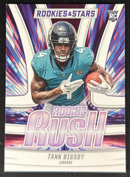 Tank Bigsby 2023 Panini Rookies & Stars Rookie Rush Jaguars Jacksonville Jaguars Sports Trading Card