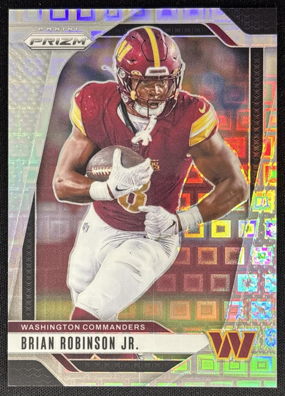 Brian Robinson Jr. 2024 Panini Prizm Pandora /400 Commanders Sports Trading Cards