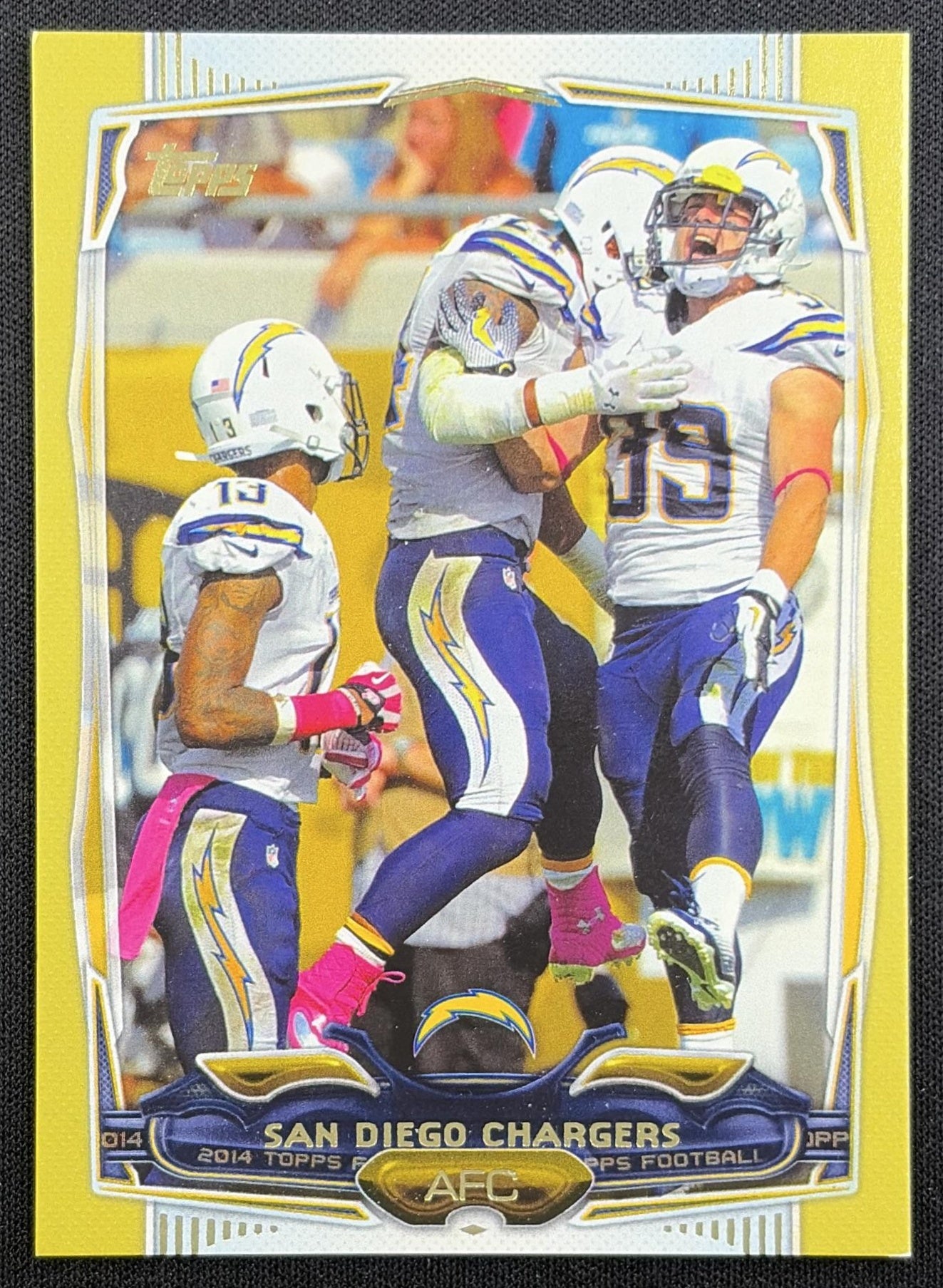 San Diego Chargers 2014 Topps Gold /2014