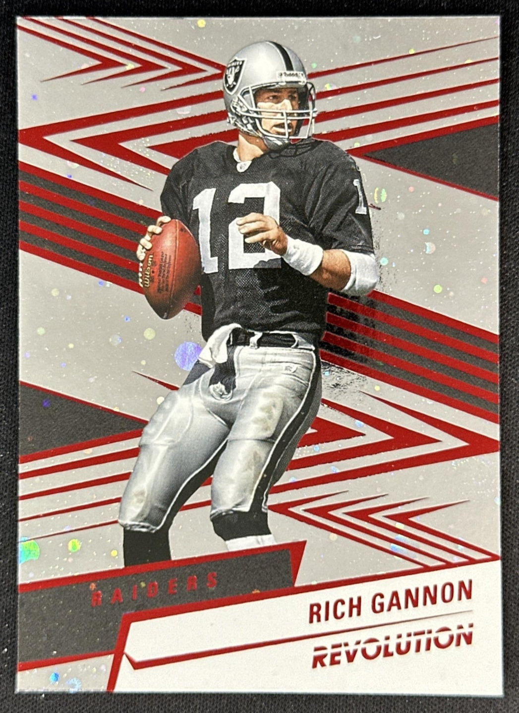 Rich Gannon 2025 Panini Revolution Red Cosmo Raiders