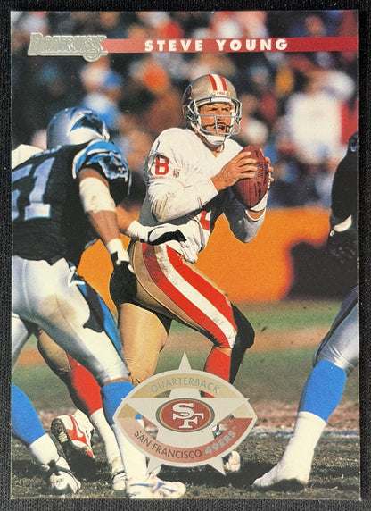 Steve Young 1996 Donruss 49ers Front