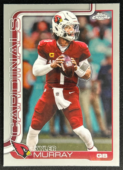 Kyler Murray 2025 Topps Chrome Cardinals Default Title Sports Trading Cards