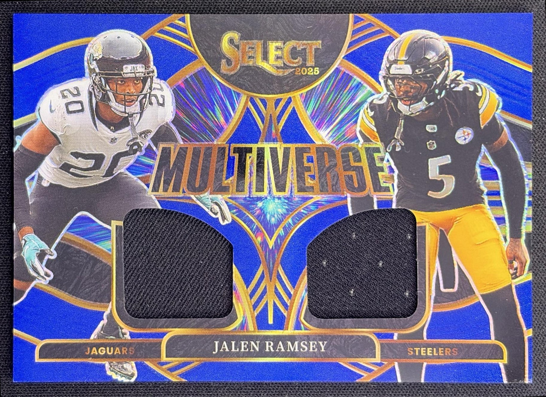 Jalen Ramsey 2025 Panini Select Multiverse Jerseys Blue Prizm