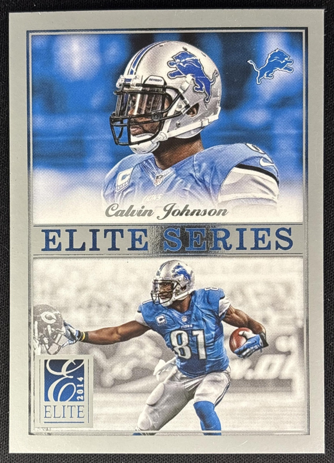 Calvin Johnson 2014 Panini Elite Series Silver Lions Sports Trading Cards