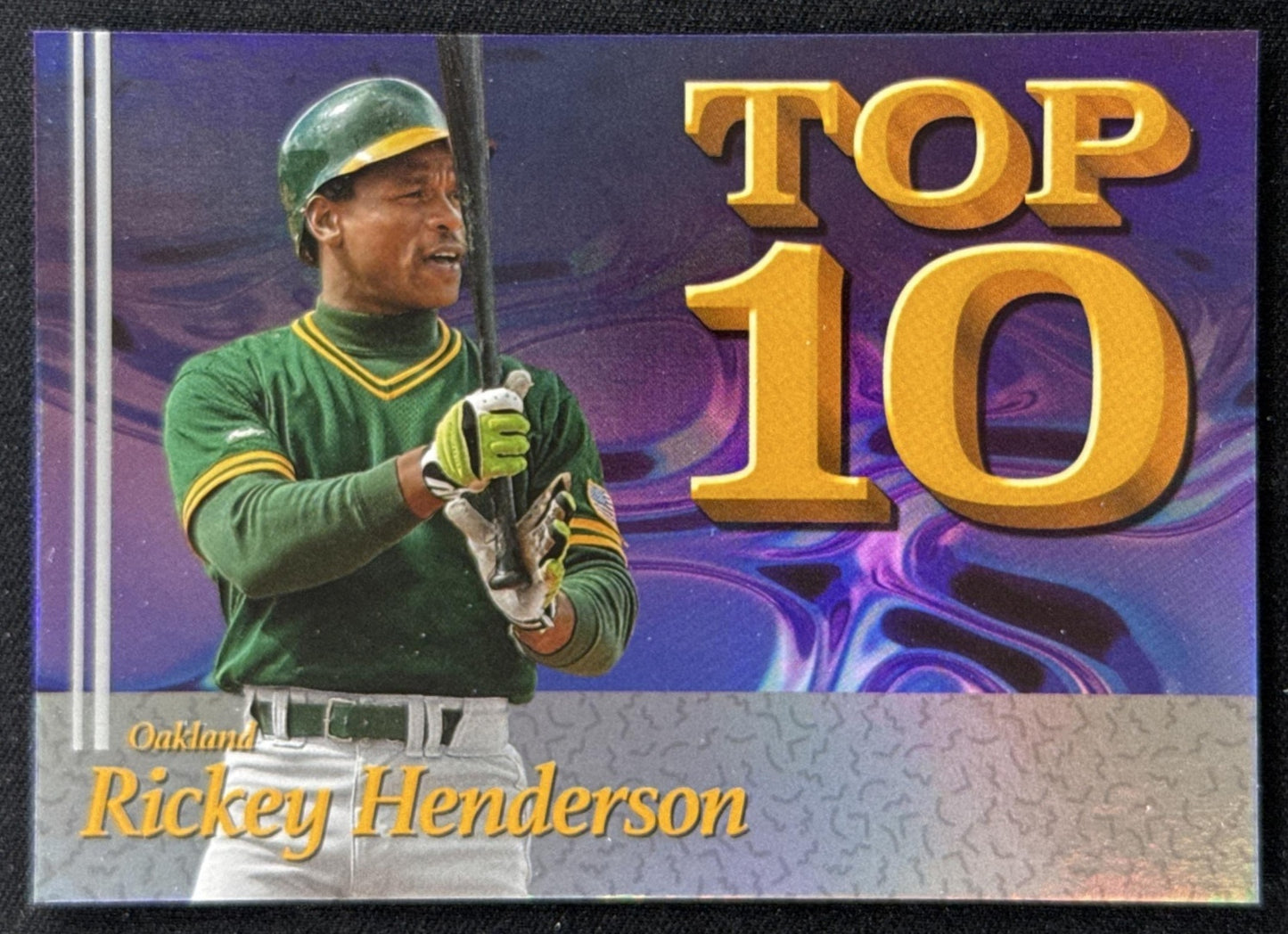 Rickey Henderson 2026 Panini 90s Pop Culture Top 10