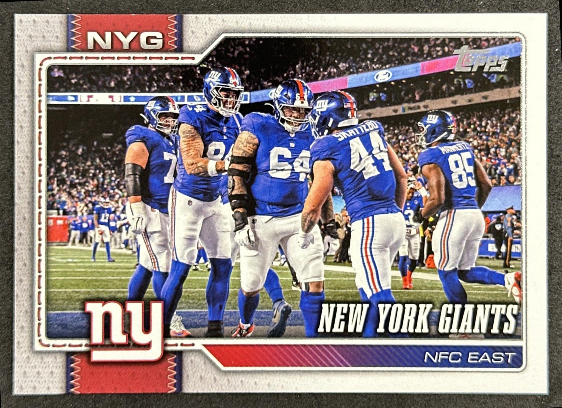 New York Giants 2026 Topps Flagship Giants Sports Trading Cards