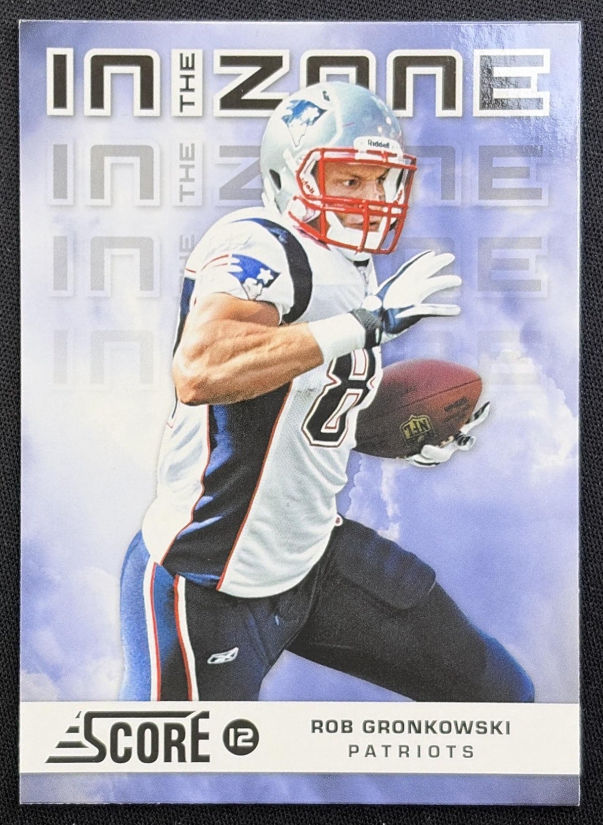 Rob Gronkowski 2012 Panini Score In the Zone Patriots New England Patriots